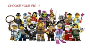 LEGO 8833 - Collectible Mini Figures - Series 8 - YOU CHOOSE YOUR FIG !! - Picture 1 of 14