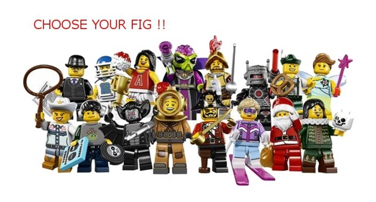 LEGO 8833 - Collectible Mini Figures - Series 8 - YOU CHOOSE YOUR FIG !! - Image 1 of 1