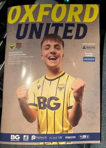Oxford United v Northampton Town - Postponed (20/01/2024) -Limited - For Charity - Picture 1 of 1