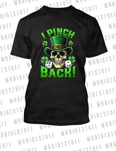 St Patricks Day Tee Shirt I Pinch Back Mens Pub Drinking Irish Holiday Big Tall - Picture 1 of 7