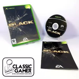 Black (Original Xbox) *NEAR MINT* - Picture 1 of 4