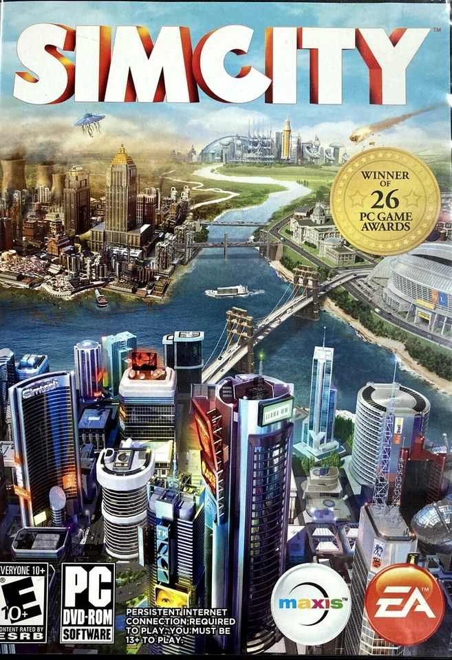 Sim City Limited Edition PC DVD-ROM Game 2013 in Original Case Excellent Cond! - Image 1 of 1