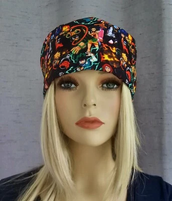 MY HERO ACADEMIA ANIME BLACK MEDICAL NURSE SCRUB CAP ( 2 SIZE SELECTION )  - Image 1 of 4