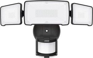 LED Bewegungsmelder Sicherheitsleuchten, 3 Kopf Bewegung erkannt, 38W, 4200LM, Wasser... - Bild 1 von 7