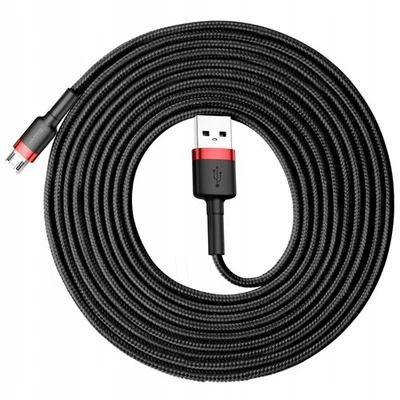 Baseus USB-micro USB 2A 3m double-sided long cable - Image 1 of 4