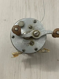 Vintage South Bend No. 450 Anti-Back-Lash Model E Baitcasting Fishing Reel - Picture 1 of 3
