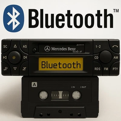 MERCEDES BENZ AUDIO 10 Bluetooth Autoradio S SL CL R129 W124 W140 W210 Mikrofon - Bild 1 von 4