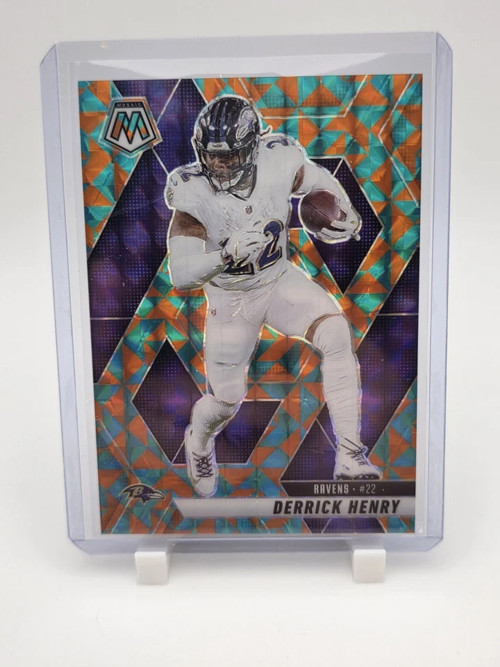 Mosaico Panini 2025 - Derrick Henry #67 Tesselation/15 SSP Baltimore Ravens Foto 1 de 2