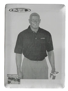 LARRY DREW 2004 TOPPS TOTAL BASKETBALL MAGENTA PRINTING PLATE HAWKS 1/1 - Picture 1 of 2