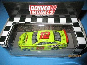 Neu Ryan Blaney 2018 Richmond Menards #12 Ford Fusion Diecast 1/43 Denver Models - Bild 1 von 6