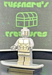 DELUXE Custom LEGO FANTASTIC FOUR RISE OF SILVER SURFER Silver Surfer Minifigure - Picture 1 of 18