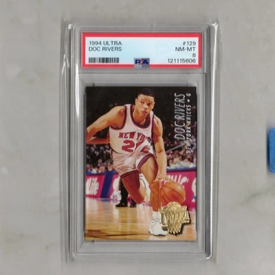 1994 Fleer Ultra Doc Rivers #129 纽约尼克斯队 — 第 1/2 张图片
