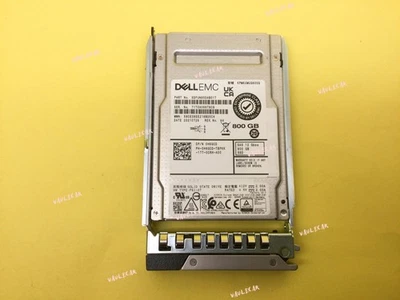 H6GCD DELL 800GB SAS 12Gb/s 2.5'' SSD 0H6GCD KPM6XMUG800G Gen14 - Image 1 of 2