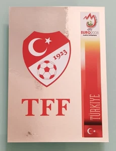 TURKIYE Scudetto EURO 2008 Figurine Panini Original Sticker Badge MINT #129 - Picture 1 of 2