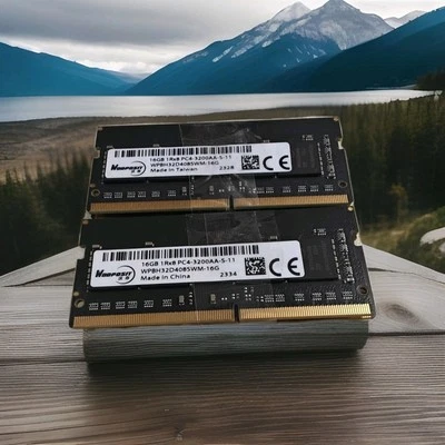 WODPOSIT Memoria RAM WPBH26D4165WA-16G para computadora portátil WOOPOSIT 32 GB (2X16 GB) 1Rx8 PC4-2666V DDR4
