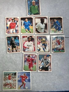 Merlin Premier League 99 ALL 11 TYPHOO SUPER SQUAD STICKERS Unstuck & Poster - Picture 1 of 8