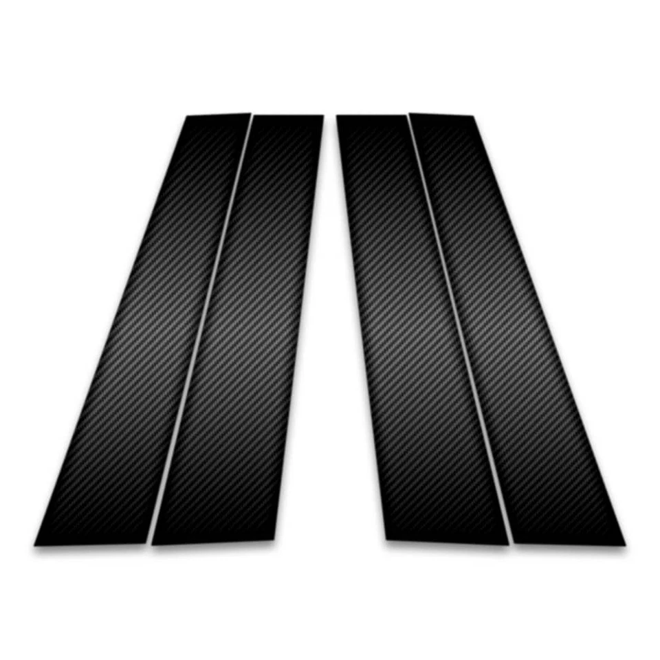 4pc Carbon Fiber Pillar Post Trim fits 2017-2023 BMW 5 Series Foto 1 de 1