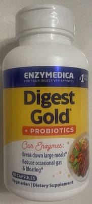 Enzymedica Digest Gold + Probióticos - 90 Cápsulas - Caduca 04/2027 Foto 1 de 4