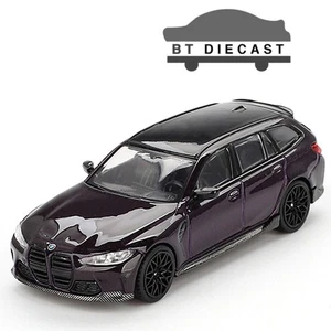 MINI GT BMW M3 M PERFORMANCE TOURING 1/64 DIECAST MODEL DAYTONA VIOLET MGT00896 - Picture 1 of 4