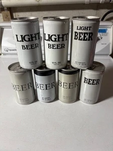 GENERISCHES BIER und HELLBIER Dose Menge 7 Boden geöffnet - Bild 1 von 7