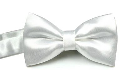 Satin Bow Tie  Adult, Baby ,Toddler, Boys .Teens for Wedding Formal Tuxedo Suit - Image 1 of 2