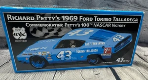 Torino Talladega 1969 Richard Petty car #43 100 Win Ford car 1:24 Route Wix diec - Imagen 1 de 17