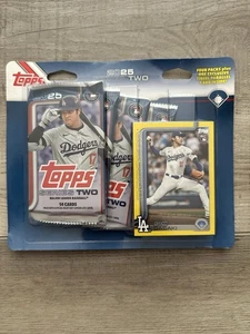 2025 Topps Series 2 Blister 4 Packs, Walgreens Exc Roki Sasaki Tinsel Foil RC - Bild 1 von 5