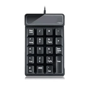 Wired Keyboard 2.4G Wireless Numeric Keyboard Accounting Supplies - Picture 1 of 15