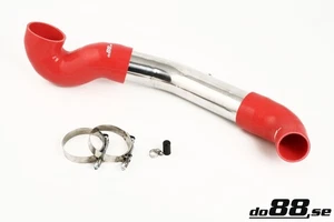 Volvo S60R V70R 04-07 Lower Intercooler pipe, Red                      - Picture 1 of 2