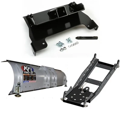 Kit de arado KFI para Honda Big Red 700 MUV700 2009-2013 con hoja de acero de 66" Foto 1 de 2
