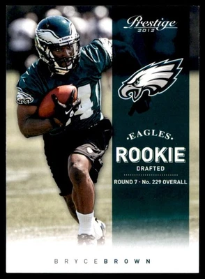 2012 Playoff Prestige - Rookie Bryce Brown #258 (RC) - Image 1 of 2