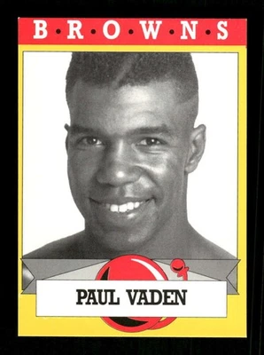 1993 Brown's Boxing card 75 Paul Vaden RC NM to NMMT BXCP55 - Image 1 of 2