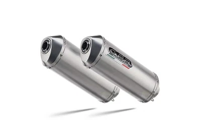 Escape doble Slip-on Satinox Ducati Monster 620 2003-2006 GPR Foto 1 de 4