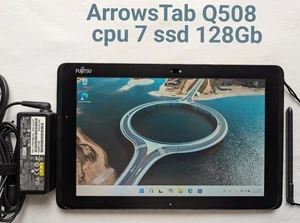 Fujitsu Q508/SE Arrows Tab Atom x7-Z8700 RAM 4GB eMMC 128GB 10.1in Win 11 Pro - Picture 1 of 10