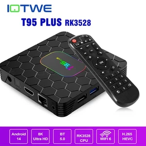 Smart Android14.0 TV Box 64/128GB 6K 8K HD WiFi6 Bluetooth Reproductor de transmisión multimedia - Imagen 1 de 42
