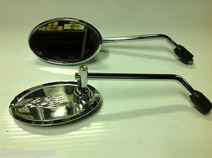 COPPIA SPECCHI RETROVISORI FAR MOTO APRILIA DUCATI HONDA KAWASAKI SUZUKI TRIUMPH - Bild 1 von 1