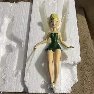 RAR Vintage Sammlerstück Weihnachten Disney Tinker Bell Glasfaser Baumspitze - Bild 1 von 15
