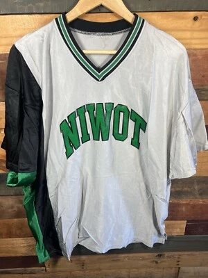 Vintage Retro NIWOT Baseball Gray colored Jersey Size XXL VTG Russell Athletic - Image 1 of 4
