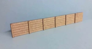 Wooden Harbour / Retaining Wall Laser Cut Layout Kit 00 Gauge 4mm Model Railway - Picture 1 of 2