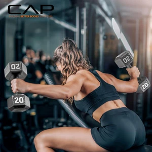 Cast Iron Hex Dumbbell | Multiple Options - Picture 1 of 1