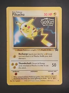 Pokemon TCG - Pikachu 4 Promo WOTC - Picture 1 of 2