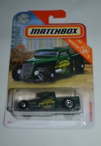 2018 MATCHBOX MBX CONSTRUCTION 5/20 - '35 FORD PICKUP GREEN - Picture 1 of 3