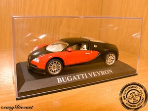 BUGATTI VEYRON ROJO-NEGRO 1:43 ¡COMO NUEVO!¡! - Imagen 1 de 1