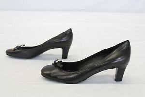 Louis Vuitton Uniformes Women's Leather Heels TM8 Black Size IT: 36.5 US:6.5