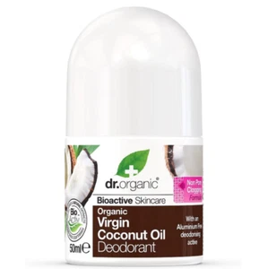 Dr Organic Deodorant Roll On Coconut Oil 50ML - Picture 1 of 1