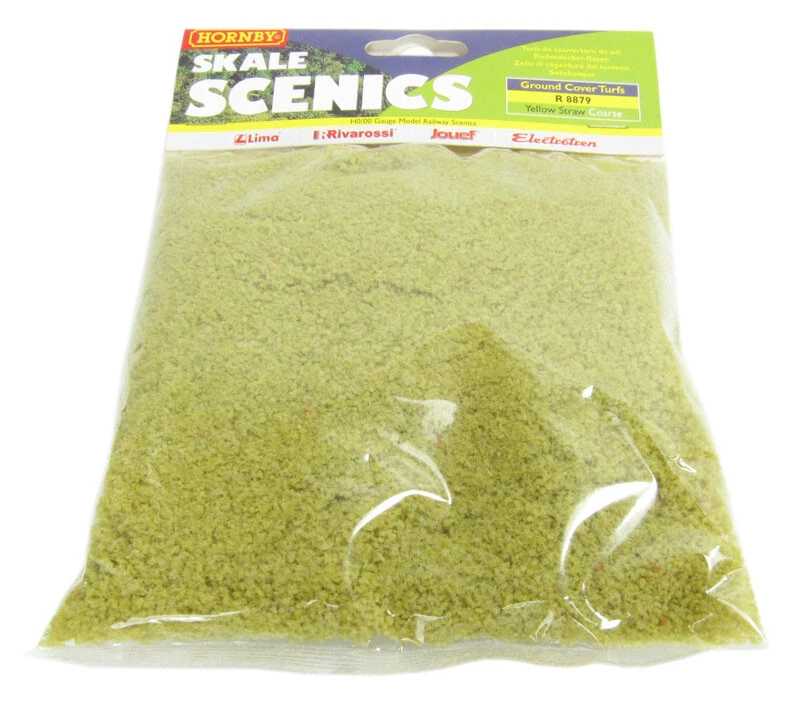 Hornby R8879 Escala Escénica Cubierta de Tierra Césped Amarillo Paja Gruesa TOTALMENTE NUEVO Foto 1 de 1