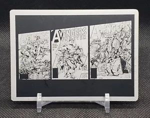 2022 Fleer Ultra Avengers #AS-7Artist Spotlight Pacheco Black Printing Plate 1/1 - Picture 1 of 2