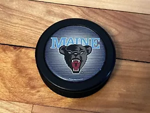 University Of Maine Black Bears Souvenir Hockey Puck NCAA Hockey East - Picture 1 of 4