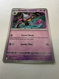 2X Banette 60/159 - Scarlet & Violet Journey Together - NM - Picture 1 of 3