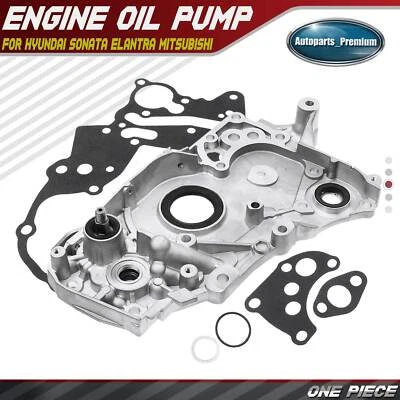 Bomba de aceite de motor para Hyundai Sonata Elantra Mitsubishi Eclipse Galant Plymouth Foto 1 de 4